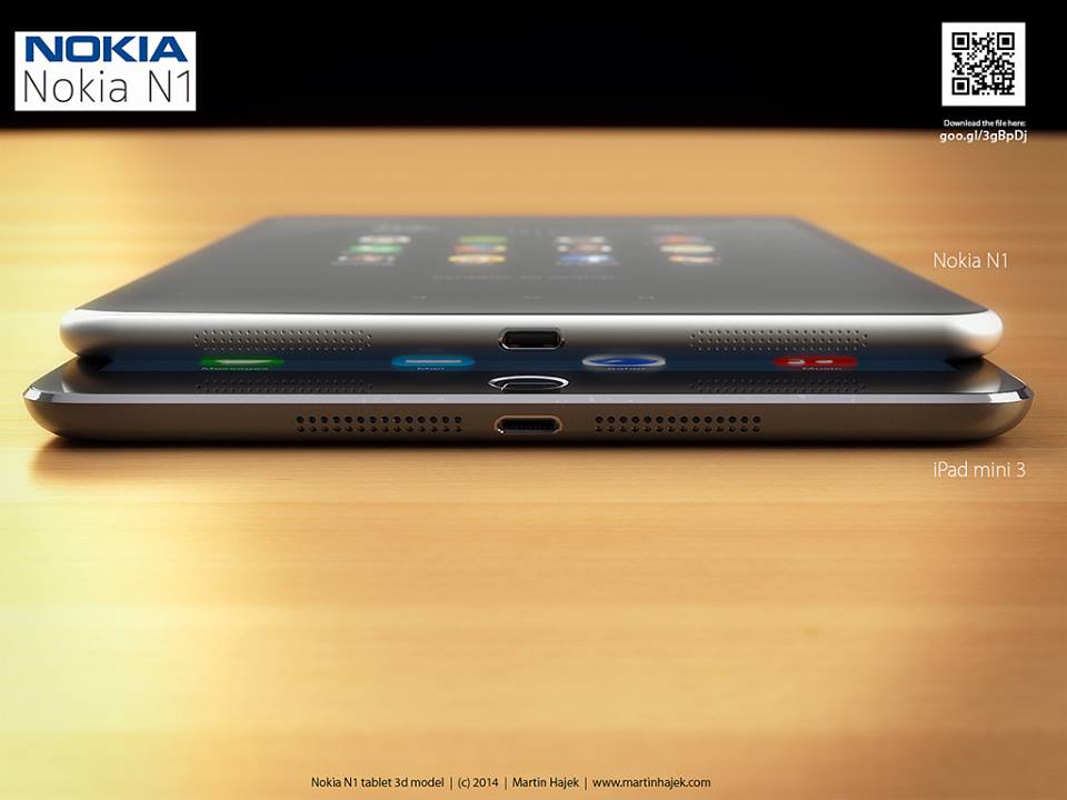 Nokia N1 vs iPad Mini 3